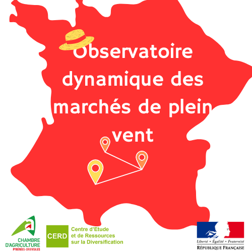 Observatoire dynamique des circuits courts sur les marchés de plein vent